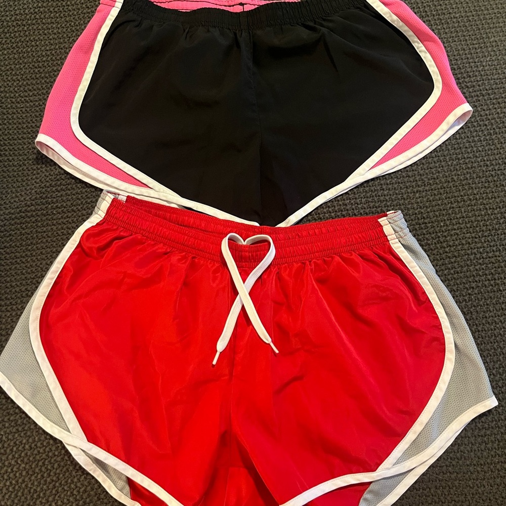 Running shorts size medium
